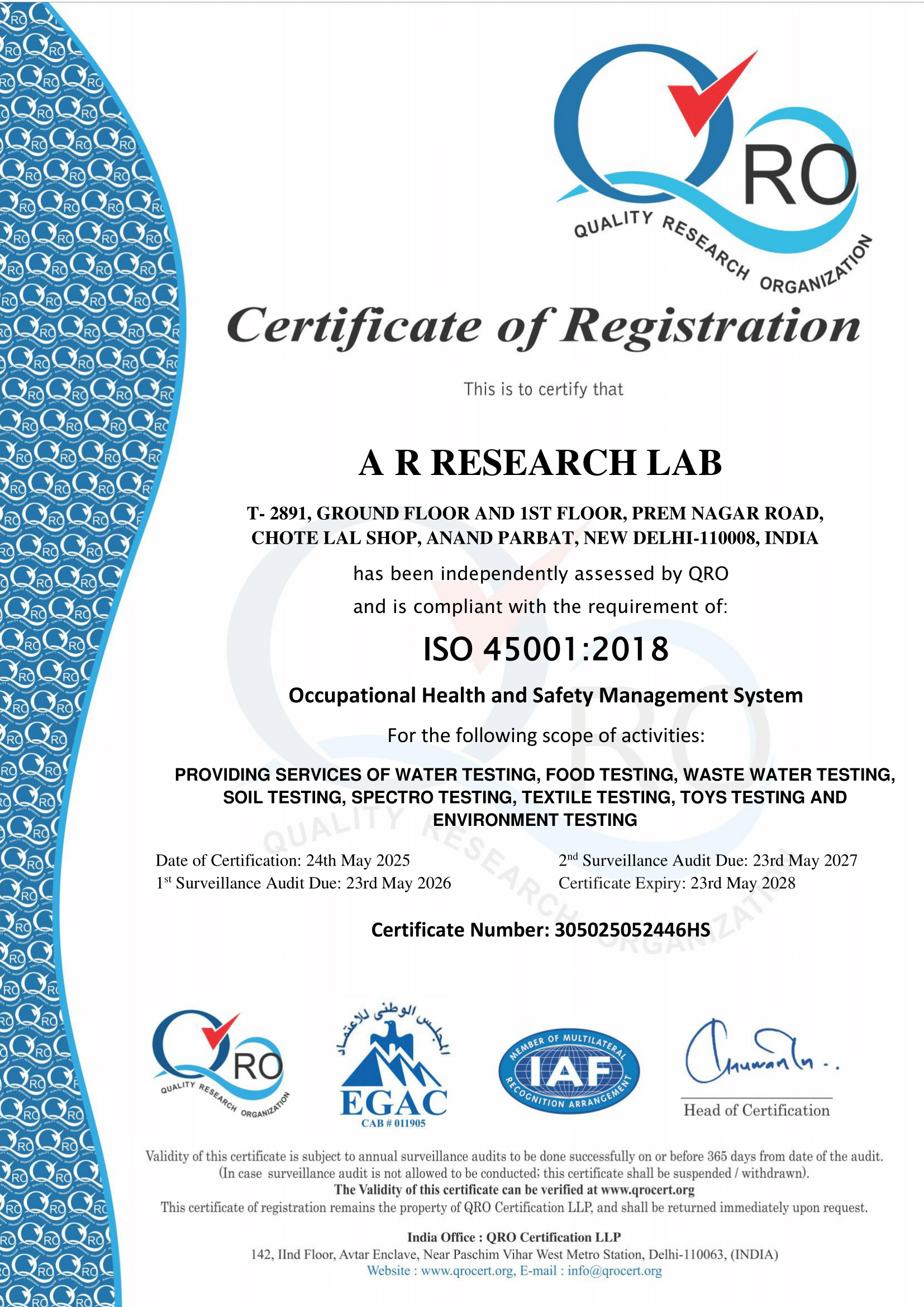 (ISO 45001:2018)